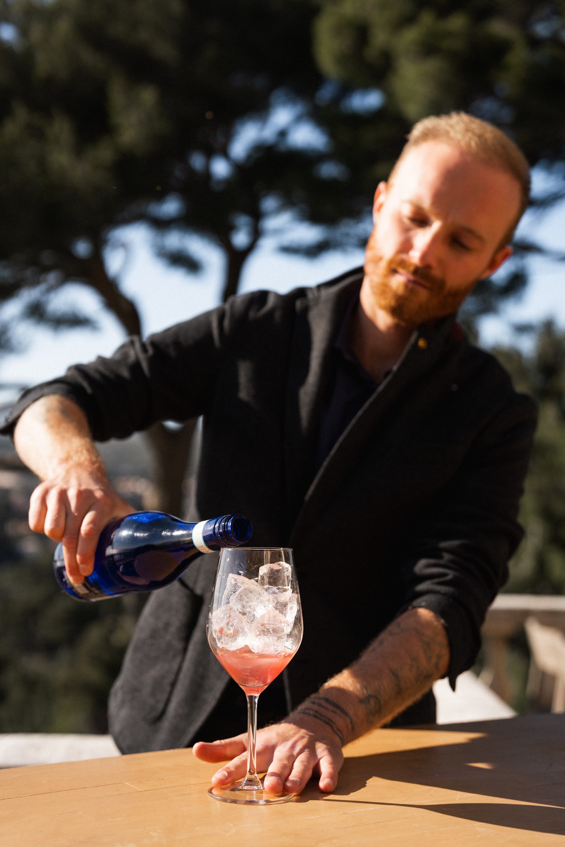 Garden party Provence outdoor bar